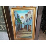 Средна картина масло на платно Испания - 3655 - КА42
